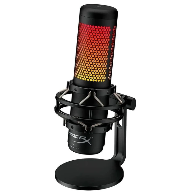はるか 　HYPERX QUADCAST S Микрофон HyperX QuadCast S Black (HMIQ1S-XX-RG,G/4P5P7AA) [67623