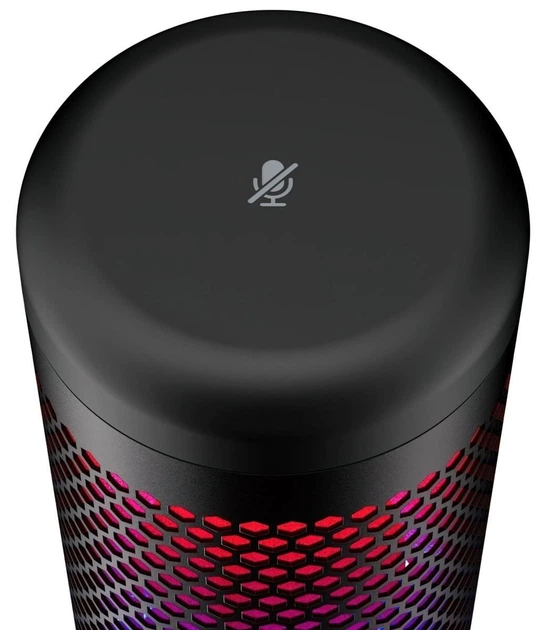 Микрофон HyperX QuadCast S Black (HMIQ1S-XX-RG,G/4P5P7AA) [67623