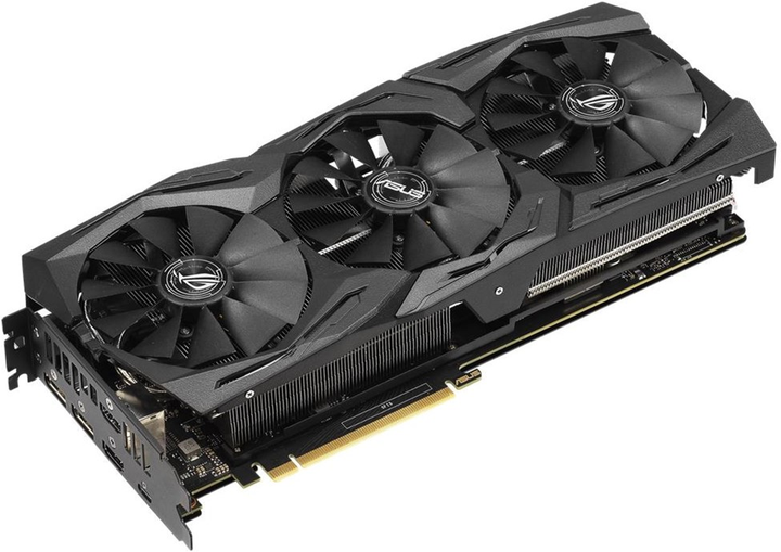 Видеокарта Asus PCI-Ex GeForce RTX 2070 ROG Strix OC 8GB GDDR6 (256bit) (1410/14000) (USB Type-C, 2 x HDMI, 2 x DisplayPort) (ROG-STRIX-RTX2070-O8G-GAMING) – фото, отзывы, характеристики в интернет-магазине ROZETKA | Купить в Видеокарта Asus PCI-Ex GeForce RTX 2070 ROG Strix OC 8GB GDDR6 (256bit) (1410/14000) (USB Type-C, 2 x HDMI, 2 x DisplayPort) (ROG-STRIX-RTX2070-O8G-GAMING) – фото, отзывы, характеристики в интернет-магазине ROZETKA | Купить в