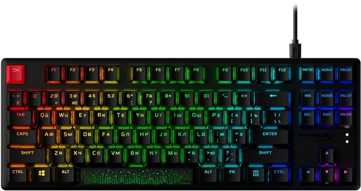 Клавіатура HyperX Alloy Origins Core PBT HX Red (639N7AA) [82128] - зображення 6