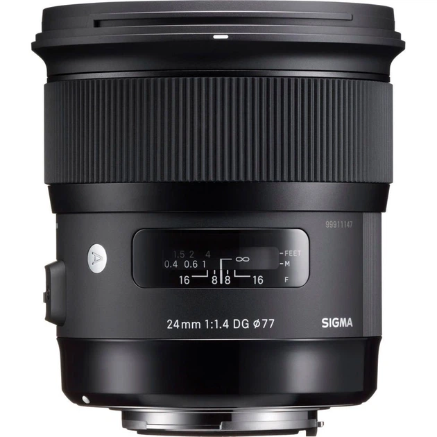 Об'єктив Sigma AF 24mm f/1.4 DG HSM Art Canon EF-mount (00-85126-40154-2) [88488] - зображення 2
