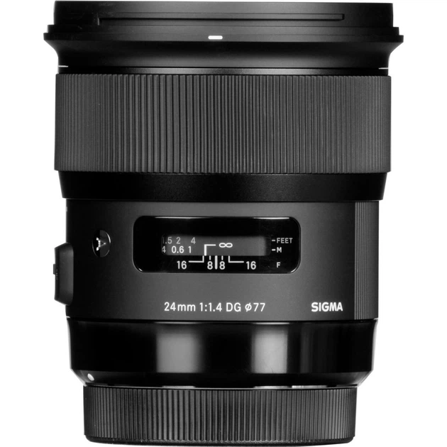 Об'єктив Sigma AF 24mm f/1.4 DG HSM Art Canon EF-mount (00-85126-40154-2) [88488] - зображення 3