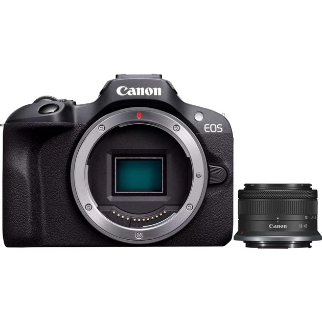 Беззеркальный фотоаппарат Canon EOS R100 Kit RF-S 18-45mm F/4.5