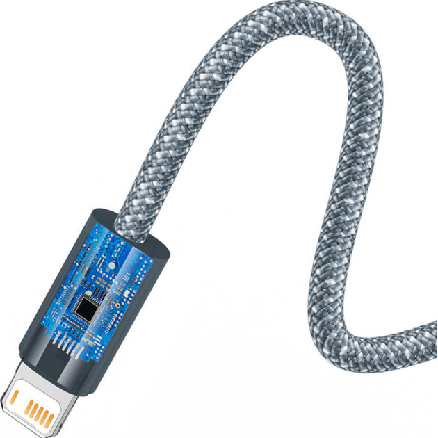 Кабель Baseus Dynamic Series USB to Lightning 1m Slate Gray (CALD000416) [92825] - изображение 5