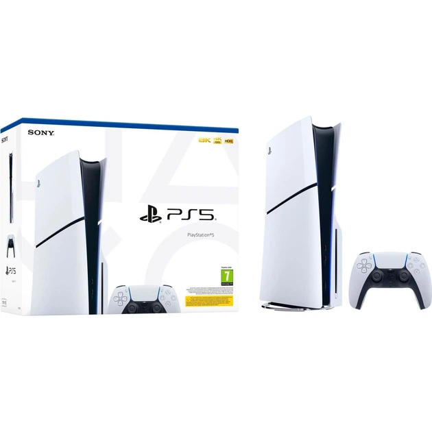 Игровая консоль Sony PlayStation 5 Slim 1TB White UA [102086] - изображение 7
