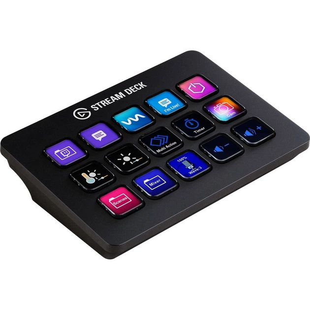 Контролер для стримінгу Elgato Stream Deck MK.2 Black (10GBA9901