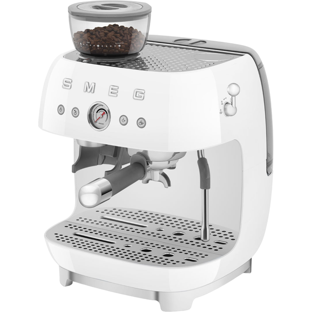 Кофеварка рожковая Smeg EGF03WHEU [116619] - изображение 3
