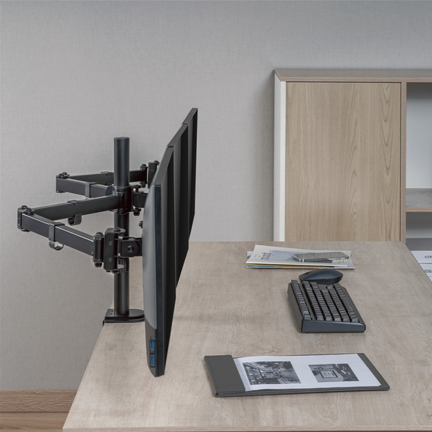 Кронштейн для монитора Brateck LDT66-C034 17"-27" [107928] - изображение 9