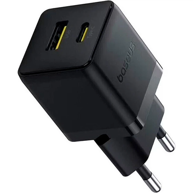 Мережевий зарядний пристрій Baseus Palm Fast Charger 30W Cluster Black (P1011160A113-00) [139989] - зображення 5