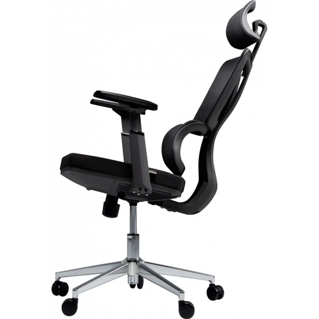 Офісне крісло GT Racer B-121A Black [132240] - зображення 6