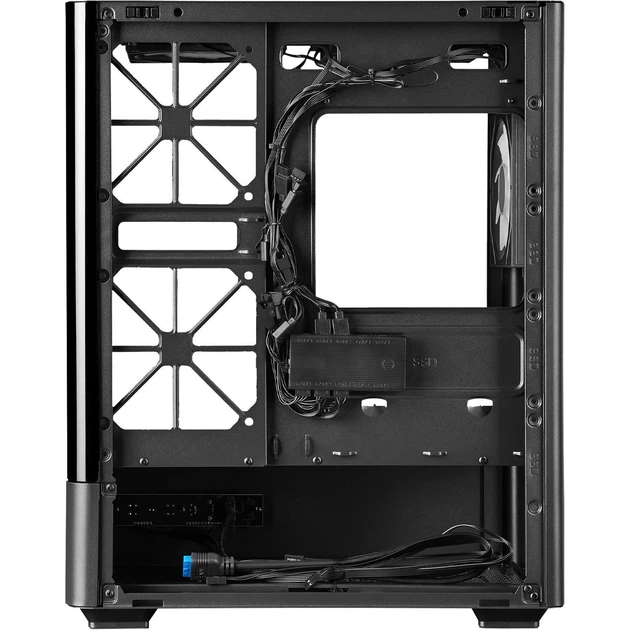 Корпус Prologix Lumi GM-01AB Glass Black [146860] - изображение 9
