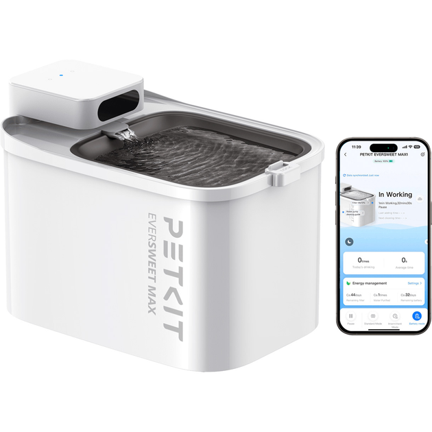Поилка для животных Petkit Eversweet Max Smart Pet Drinking Fountai P4115 White [122383] - изображение 3