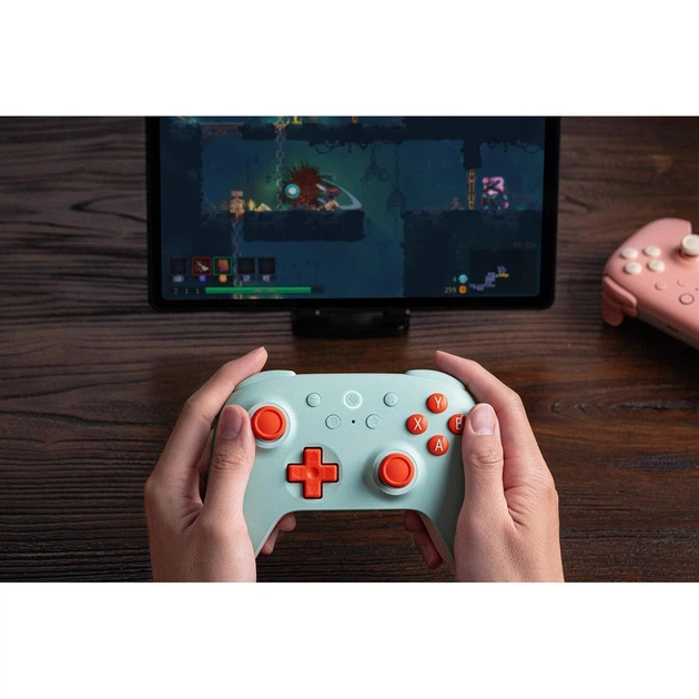 Бездротовий геймпад 8BitDo Ultimate 2C з датчиками Холла 2.4G і Bluetooth для ПК та Android (Білий) - Фото 5 Бездротовий геймпад 8BitDo Ultimate 2C з датчиками Холла 2.4G і Bluetooth для ПК та Android (Білий) - зображення 5
