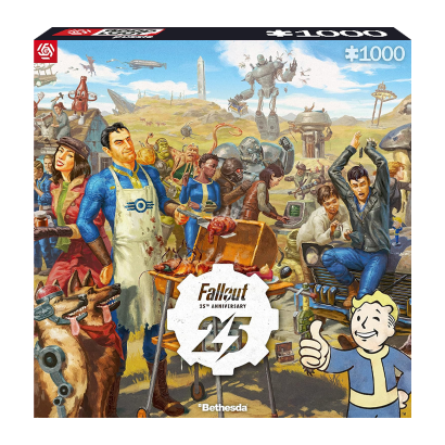 Пазлы Good Loot Fallout 25th Anniversary 1000 Элементов - Фото 1 Пазлы Good Loot Fallout 25th Anniversary 1000 Элементов - изображение 1