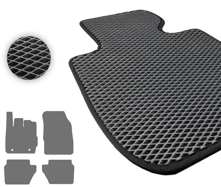 Eva коврики Pro-Eco Black для Ford Fiesta (mkVI) 2008-2017 (PE 6091332) - Фото 1 Eva коврики Pro-Eco Black для Ford Fiesta (mkVI) 2008-2017 (PE 6091332) - зображення 1