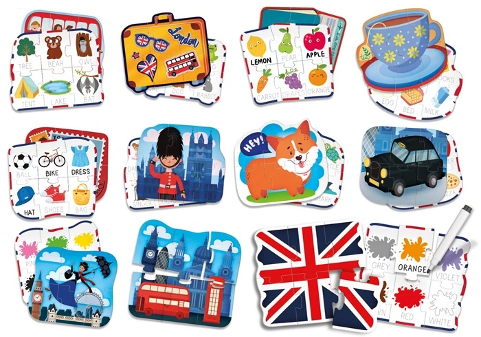 Zestaw edukacyjny Lisciani Carotina Mój Pierwszy Angielski (8008324112883) - obraz 2