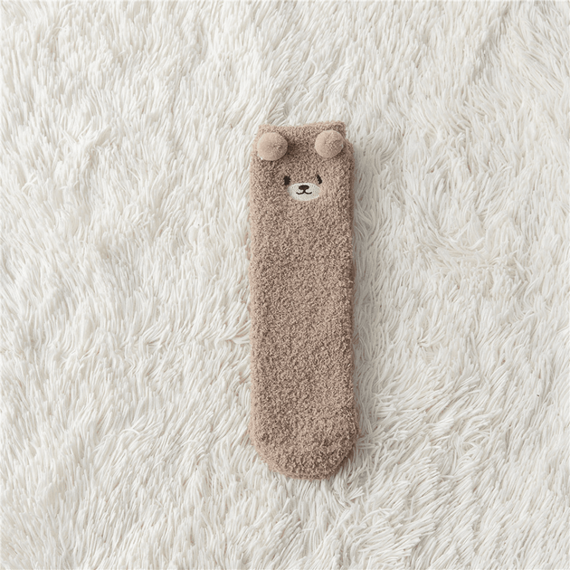 Носки набор 6 пар TeddyBo женские, подарочные, плюшевые, домашние, осень-зима, размер 34-39 - Фото 10 Носки набор 6 пар TeddyBo женские, подарочные, плюшевые, домашние, осень-зима, размер 34-39 - изображение 10