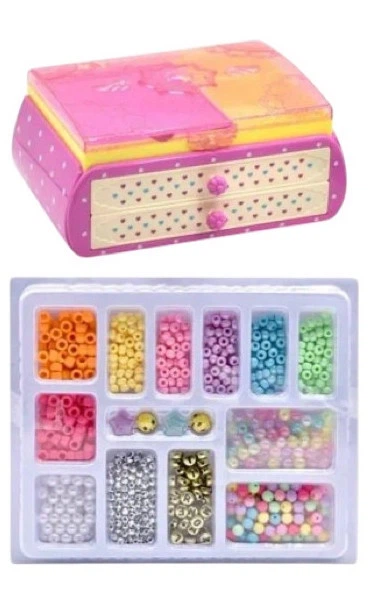 Набір для дитячої творчості Trifox Намистини зі шкатулкою 663452 (5901353679903) - зображення 2