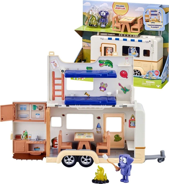 Ігровий набір Moose Bluey Караван (630996130865) - зображення 4