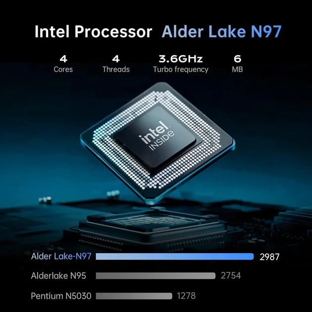 Ноутбук 15.6" ACEMAGIC LX15 Intel N97 RAM 16GB SSD 512GB Windows 11 - изображение 6