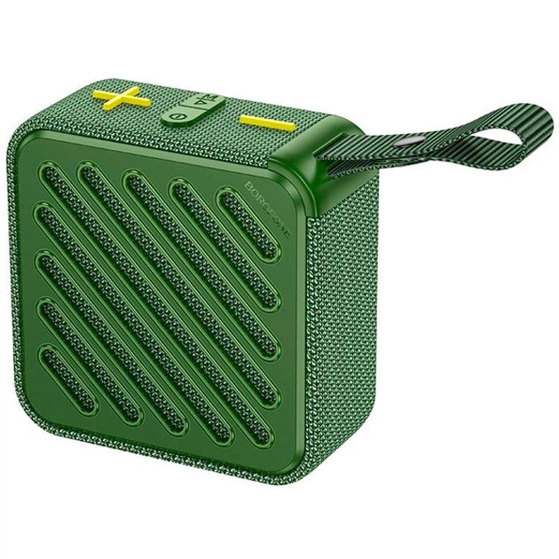 Портативна Bluetooth колонка Borofone BP16 Green - Фото 1 Портативна Bluetooth колонка Borofone BP16 Green - изображение 1