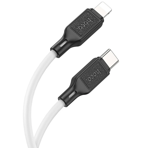 Кабель для зарядки Lightning Type-C для iphone / дріт, шнур Тайп сі на Лайтнінг зарядний кабель для айфона / 1м 20W - зображення 2