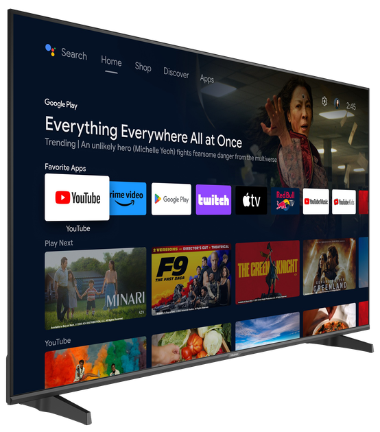 Телевізор Haier H50K85FUX 50" 4K Smart TV Google TV - зображення 6