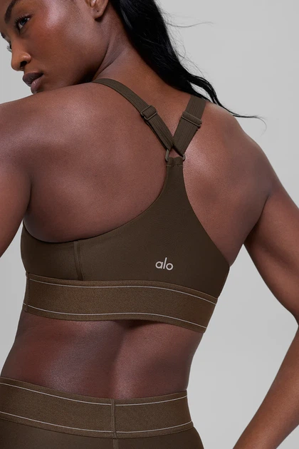 Жіночий спортивний комплект Alo Yoga Airlift Suit Up "Espresso" XS (W9780R_W51428R) - изображение 4