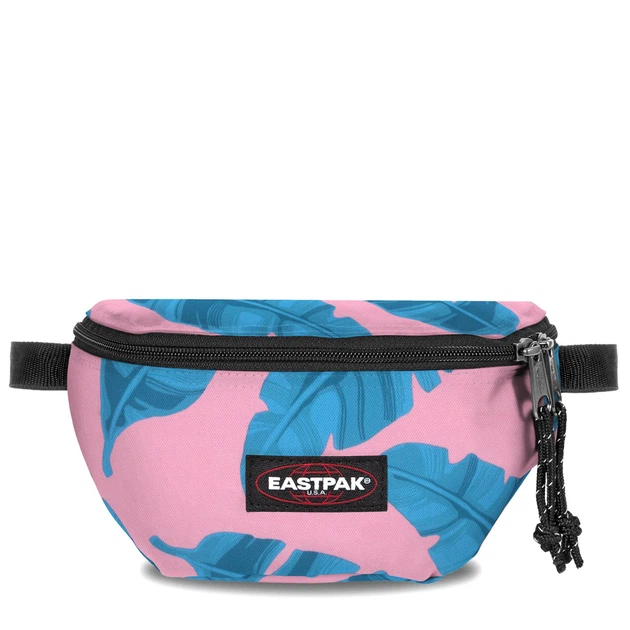 Сумка на пояс унисекс бананка Eastpak Springer EK074C12 Brize Leaves Pink EK074 C12 - Фото 1 Сумка на пояс унисекс бананка Eastpak Springer EK074C12 Brize Leaves Pink EK074 C12 - изображение 1