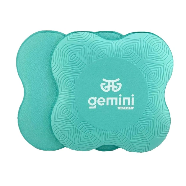 Підставка під коліно та лікоть для йоги та фітнесу Gemini 2шт м'ятний - Фото 1 Підставка під коліно та лікоть для йоги та фітнесу Gemini 2шт м'ятний - зображення 1