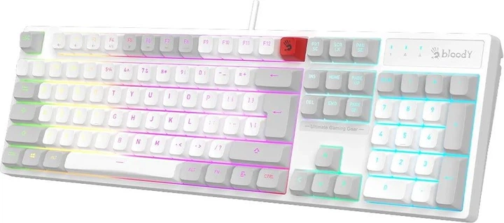 Клавиатура Bloody B230N USB White (B230N (White)) - изображение 2