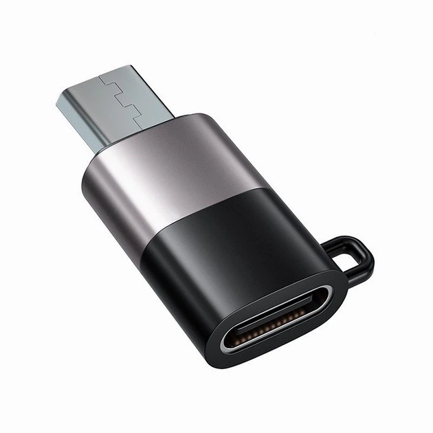 Адаптер USB C к Micro USB для смартфонов и планшетов быстрая передача данных и зарядка устройств - Фото 4 Адаптер USB C к Micro USB для смартфонов и планшетов быстрая передача данных и зарядка устройств - изображение 4