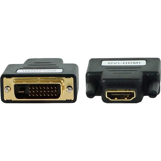 Адаптер HDMI M-DVI F для комп'ютера та монітора конвертація HDMI в DVI для підключення пристроїв - зображення 5