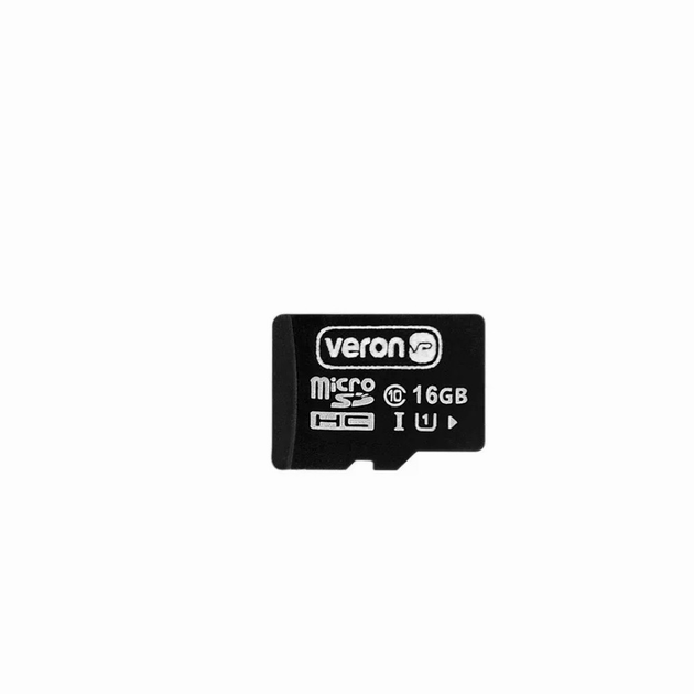 Карта памяти microSDHC 16GB Veron UHS-1 класс 10 для смартфонов фотоаппаратов быстрая передача данных - изображение 5