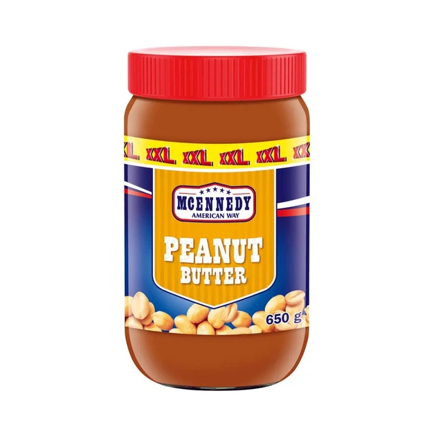 Арахісова паста Mcennedy Peanut Butter 650 г - Фото 1 Арахісова паста Mcennedy Peanut Butter 650 г - зображення 1