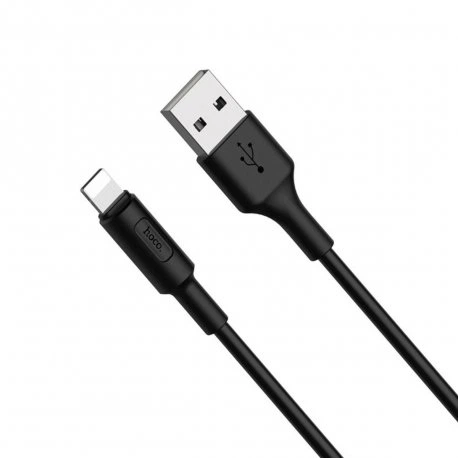 Кабель Hoco X25 Lightning Cable 1m Black - Фото 1 Кабель Hoco X25 Lightning Cable 1m Black - изображение 1