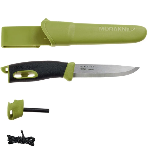 Нож Morakniv Companion Spark Green - изображение 4