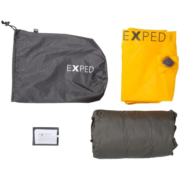 Надувной туристический коврик Exped Ultra 7R M grey (100051860) - изображение 7