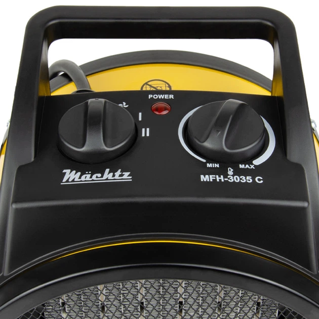 Тепловая пушка Mächtz MFH-3035 C, тепловентилятор керамический - изображение 5
