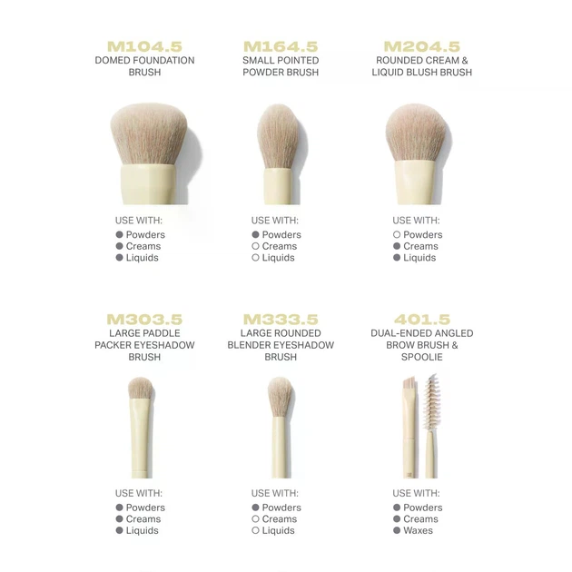 Набор кистей для путешествий MORPHE BUTTERY BLENDS из 6 предметов, желтый - Фото 3 Набор кистей для путешествий MORPHE BUTTERY BLENDS из 6 предметов, желтый - изображение 3