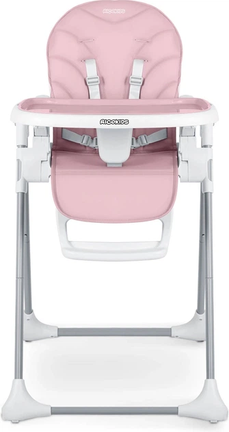 Krzesełko do karmienia Ricokids Tulo różowe (5903890614171) - obraz 2