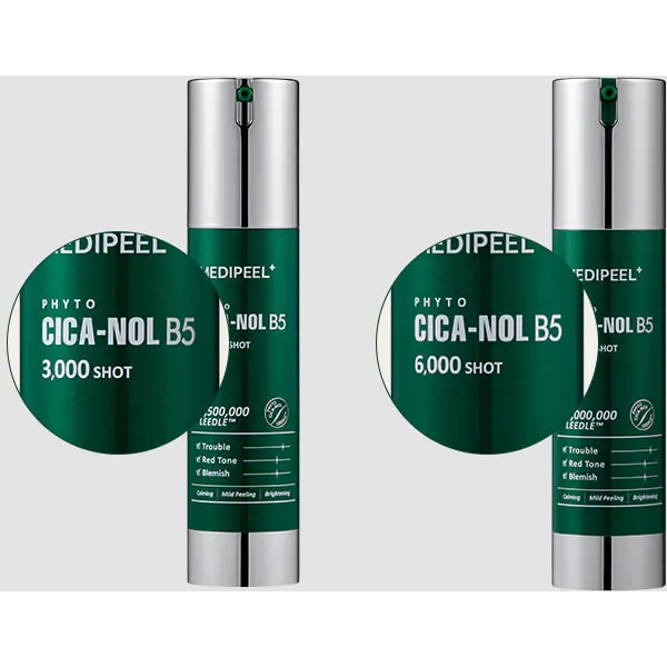Мягкая пилинг-сыворотка Medi Peel Phyto Cica-Nol B5 6000 Shot Serum с двойной концентрацией спикул и центеллы 50 мл - изображение 3