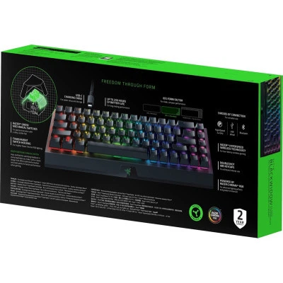 Клавіатура бездротова Razer BlackWidow V3 Mini Hyperspeed Green Switch Black (RZ03-03891600-R3R1) - зображення 7