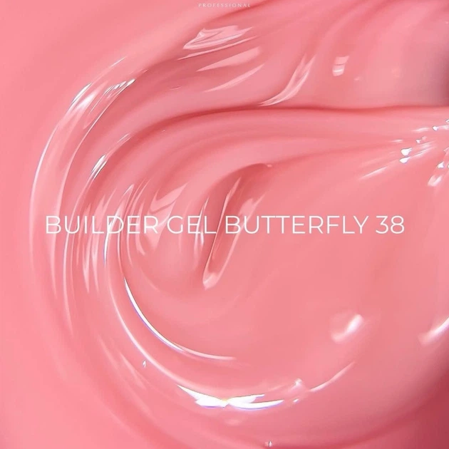 EDLEN Builder Gel Butterfly №38, 15 мл - изображение 3