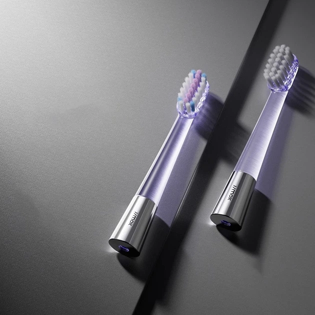 Насадки для зубної щітки Jimok J6 Soft Фіолетові - зображення 3