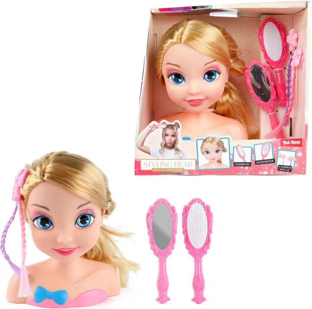 Голова перукаря Toi-Toys Lauren з аксесуарами 2420788 (8719904015646) - зображення 3