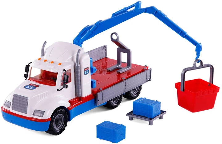 Ciężarówka Cavallino z dźwigiem torpedowym w skali 1:16 (1209TY01) (8719214072858) - obraz 2