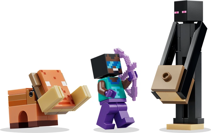 Конструктор LEGO Minecraft Путешествие в Нижний мир и Портал в Край 192 детали (21584) - изображение 13