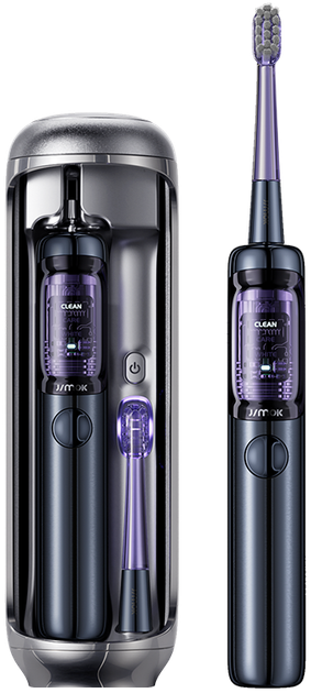 Електрична зубна щітка Jimok J6 Capsule Синя + Brush heads + TC - зображення 2