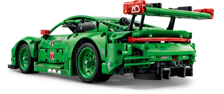 Конструктор LEGO Technic Автомобиль Porsche 911 GT3 R REXY AO Racing 1313 детали (42224) - изображение 13